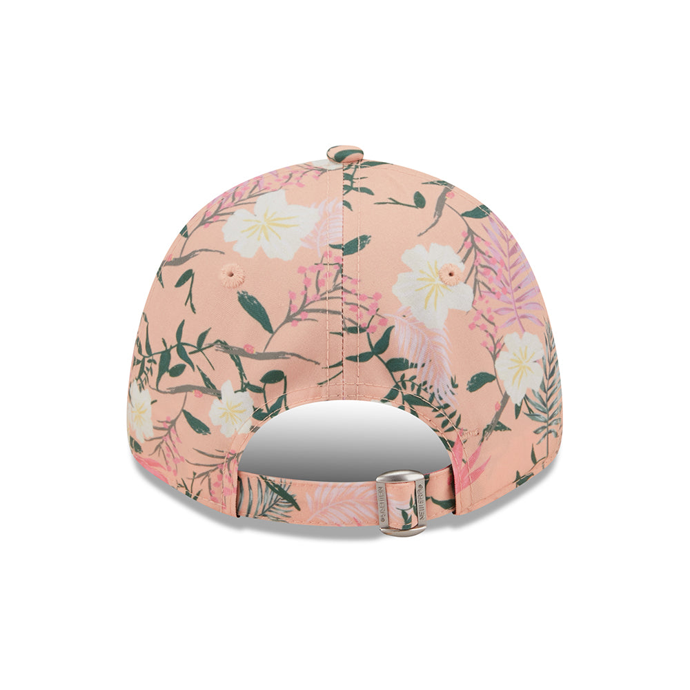 Gorra de béisbol mujeres 9FORTY MLB Floral L.A. Dodgers de New Era - Rosa