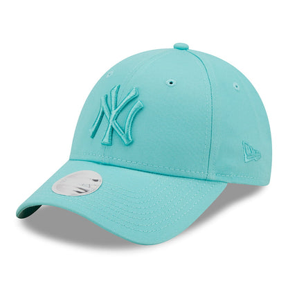 Gorra de béisbol mujeres 9FORTY MLB Tonal New York Yankees de New Era - Azul Claro