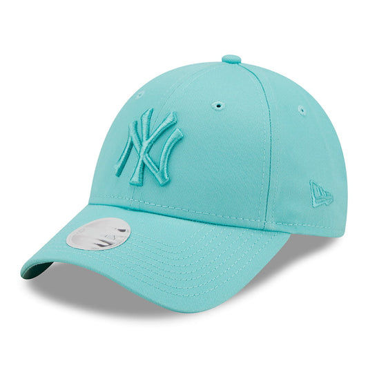 Gorra de béisbol mujeres 9FORTY MLB Tonal New York Yankees de New Era - Azul Claro