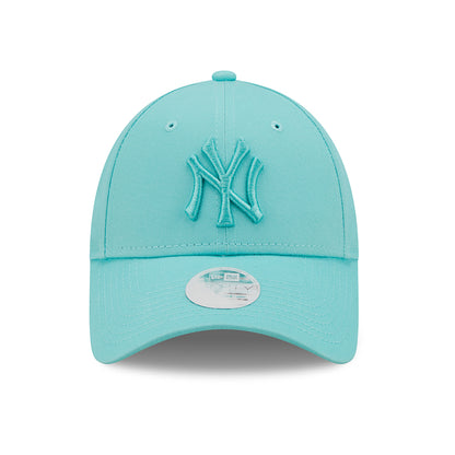 Gorra de béisbol mujeres 9FORTY MLB Tonal New York Yankees de New Era - Azul Claro