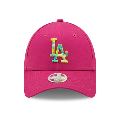 Gorra de béisbol mujeres 9FORTY MLB Camo Infill L.A. Dodgers de New Era - Rosa-Camuflaje