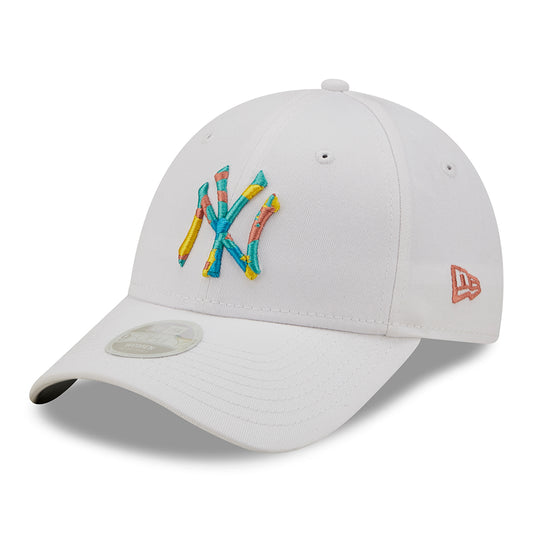 Gorra de béisbol mujeres 9FORTY MLB Camo Infill New York Yankees de New Era - Blanco-Camuflaje