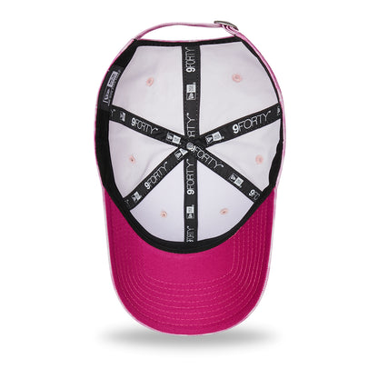 Gorra de béisbol mujeres 9FORTY MLB Tie Dye New York Yankees de New Era - Rosa-Blanco