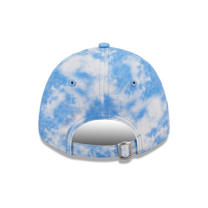 Gorra de béisbol mujeres 9FORTY MLB Tie Dye New York Yankees de New Era - Azul Claro-Blanco