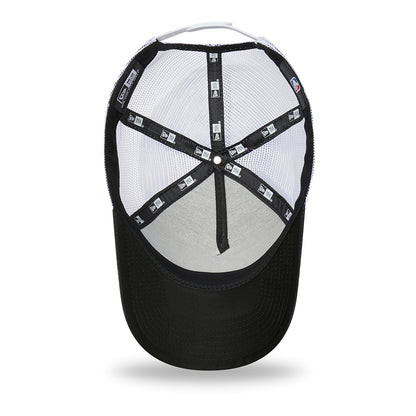 Gorra Trucker A-Frame NBA Camo Brooklyn Nets de New Era - Gris