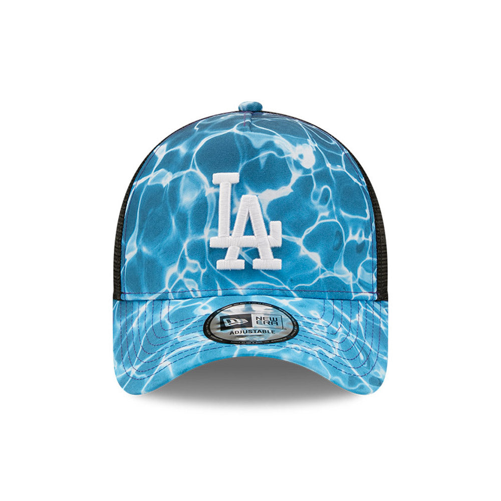 Gorra Trucker 9FORTY A-Frame MLB Summer City L.A. Dodgers de New Era - Azul-Negro