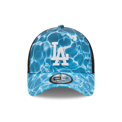 Gorra Trucker 9FORTY A-Frame MLB Summer City L.A. Dodgers de New Era - Azul-Negro