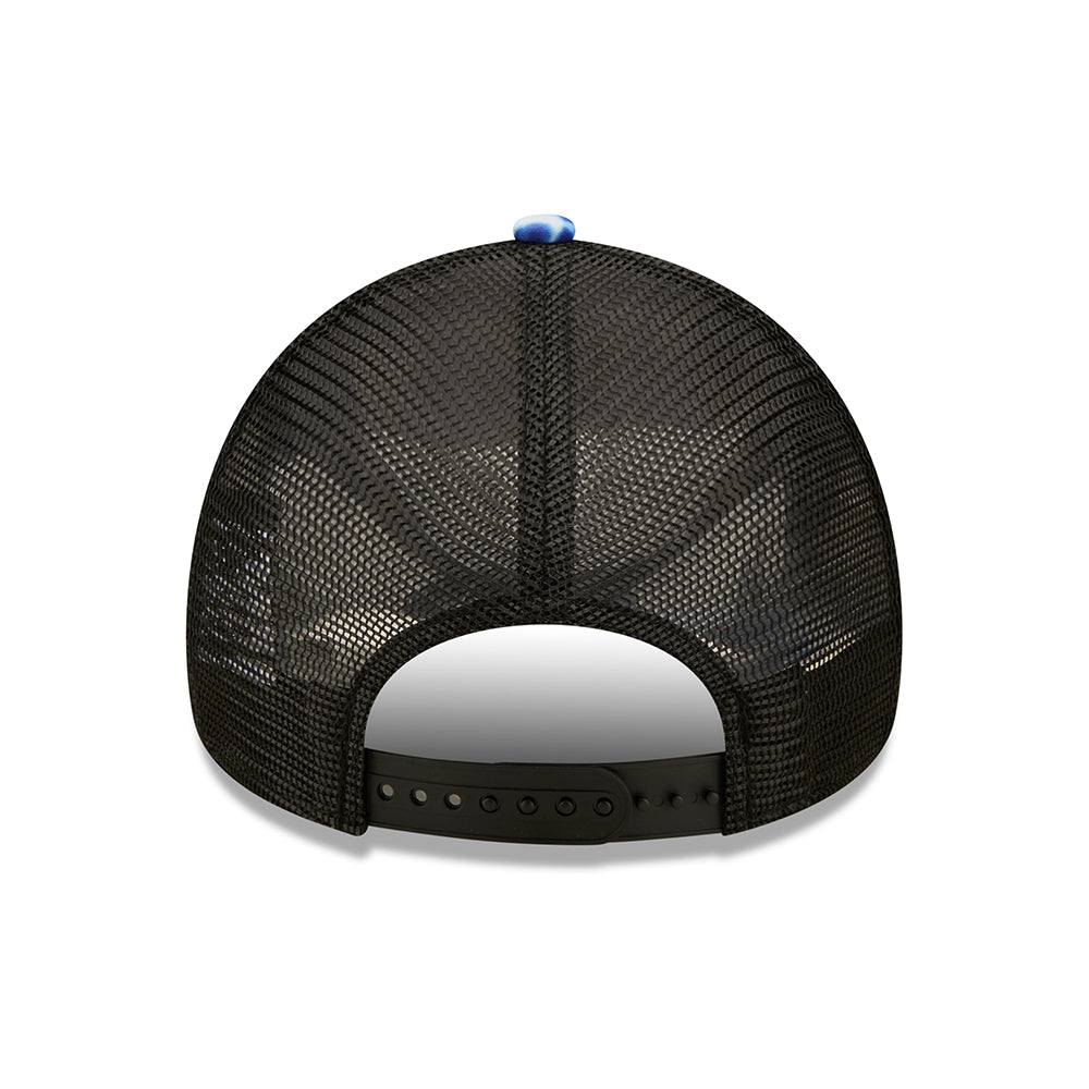 Gorra Trucker 9FORTY A-Frame MLB Summer City New York Yankees de New Era - Morado-Negro