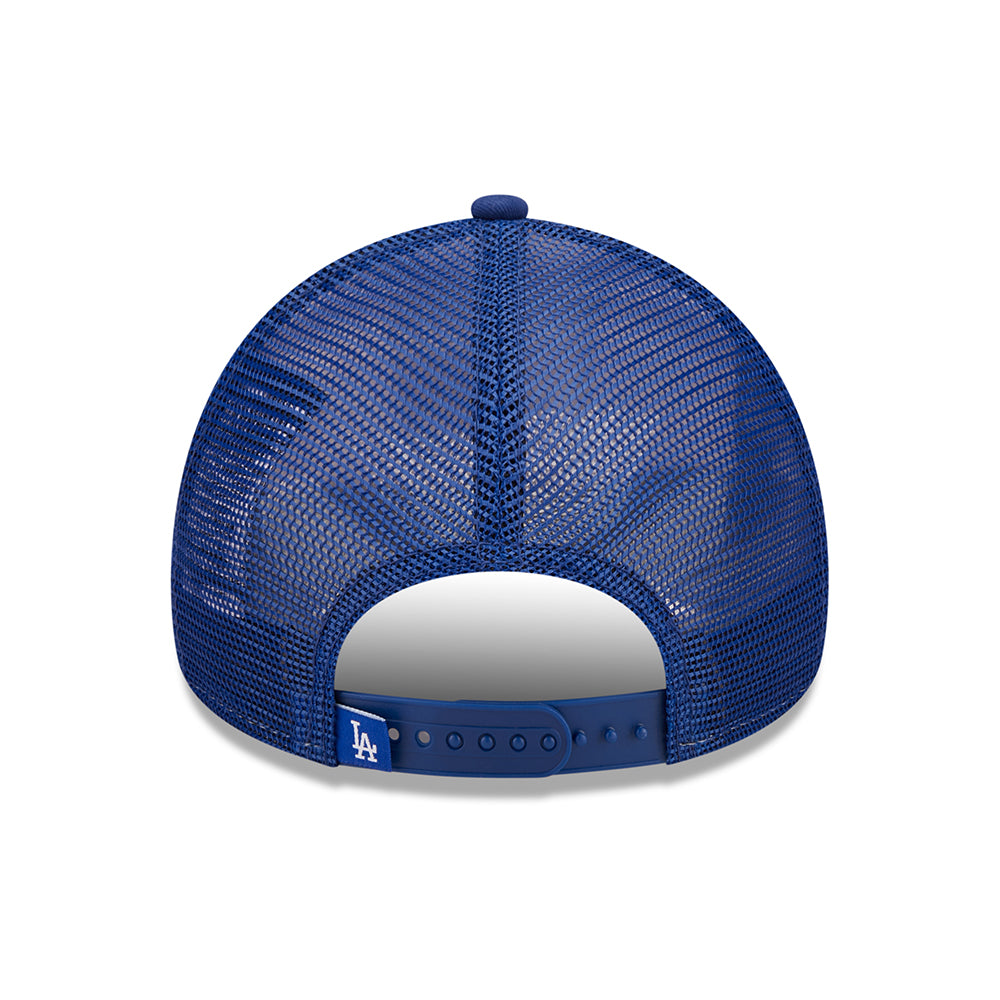 Gorra Trucker A-Frame MLB Stadium Food L.A. Dodgers de New Era - Azul Real-Blanco