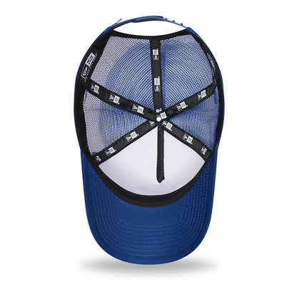 Gorra Trucker A-Frame MLB Stadium Food L.A. Dodgers de New Era - Azul Real-Blanco