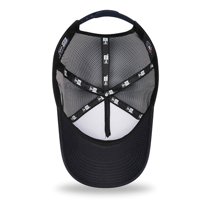 Gorra Trucker A-Frame MLB Stadium Food New York Yankees de New Era - Azul Marino-Blanco