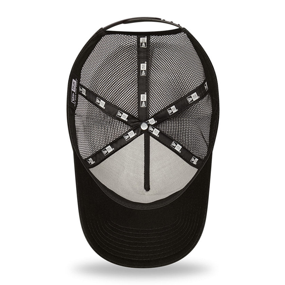 Gorra Trucker A-Frame Food Pack Pizza de New Era - Negro-Blanco