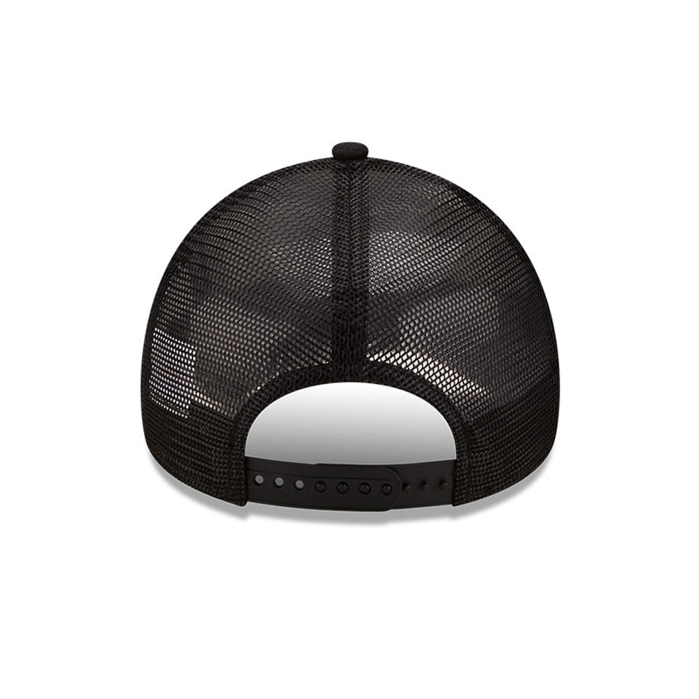 Gorra Trucker A-Frame Food Pack Pizza de New Era - Negro-Blanco