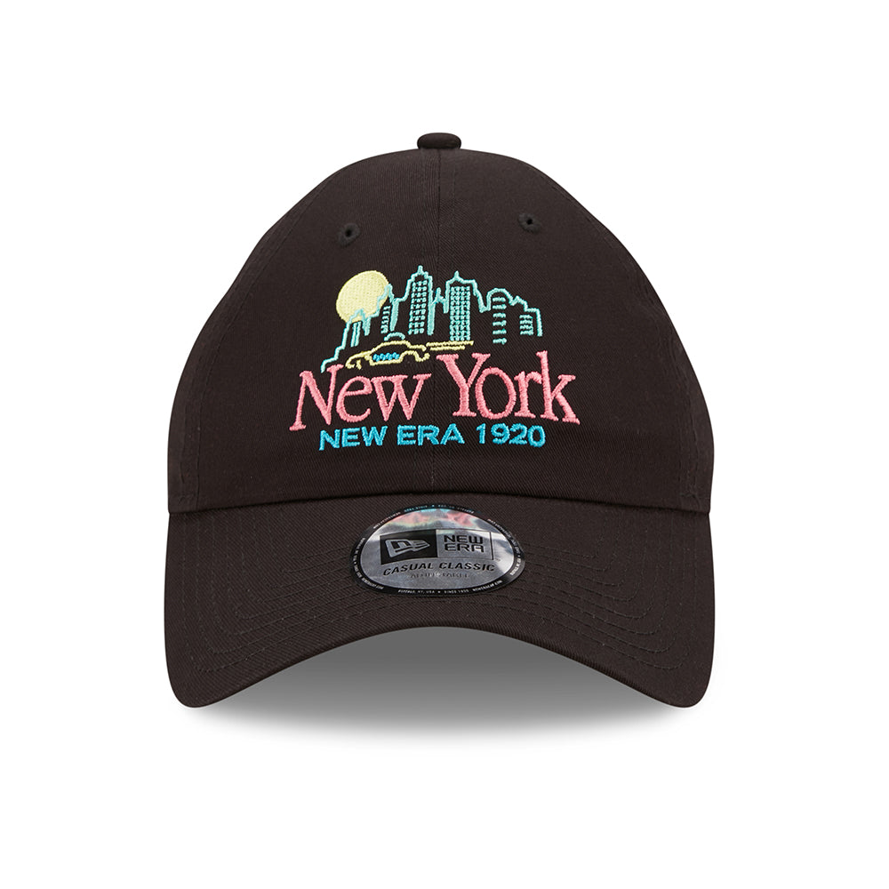 Gorra de béisbol 9TWENTY Script Casual Classic New York de New Era - Negro