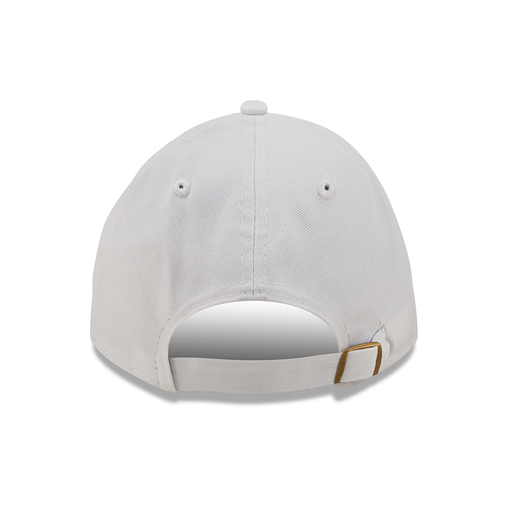 Gorra de béisbol 9TWENTY Script Casual Classic Miami de New Era - Blanco