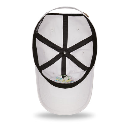 Gorra de béisbol 9TWENTY Script Casual Classic Miami de New Era - Blanco
