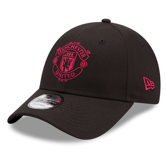 Gorra de béisbol 9FORTY Seasonal Colour Pop Manchester United de New Era - Negro