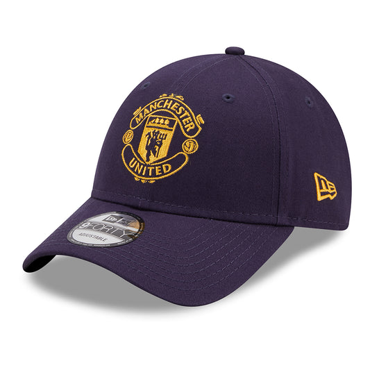 Gorra de béisbol 9FORTY Seasonal Colour Pop Manchester United de New Era - Azul Marino
