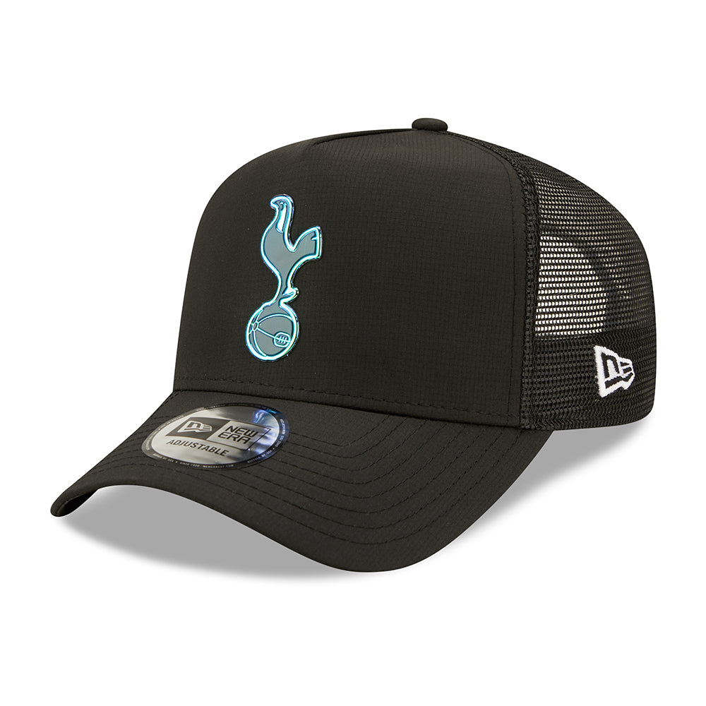 Gorra Trucker 9FORTY A-Frame Iridescent Tottenham Hotspur F.C. de New Era - Negro