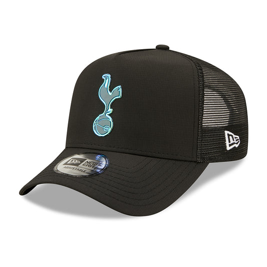 Gorra Trucker 9FORTY A-Frame Iridescent Tottenham Hotspur F.C. de New Era - Negro