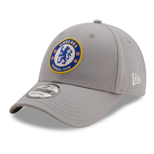 Gorra de béisbol 9FORTY Side Screenprint Chelsea FC de New Era - Gris