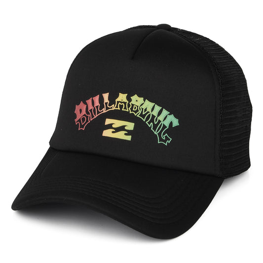 Gorra Trucker Podium de Billabong - Negro-Amarillo