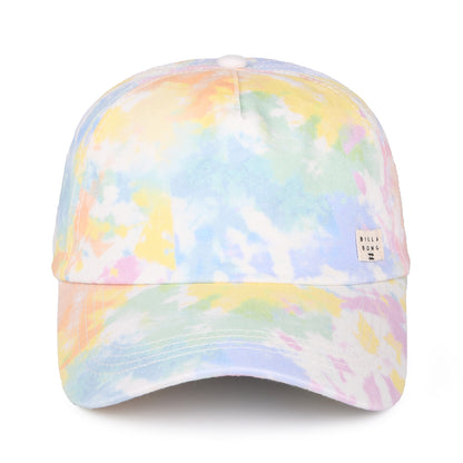 Gorra de béisbol mujeres Beach Club Tie Dye de Billabong - Blanco-Rosa-Amarillo