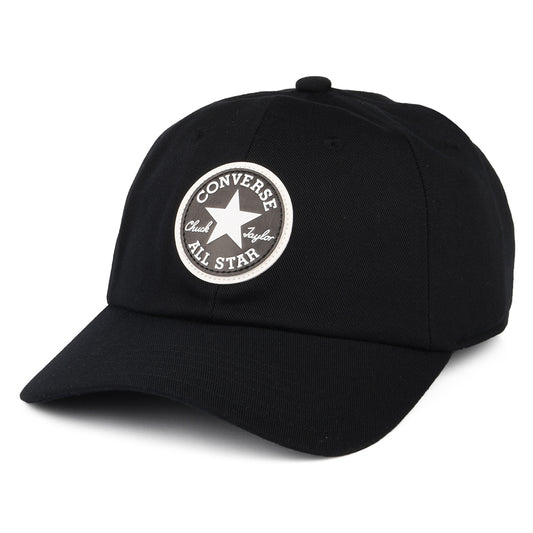 Gorra de béisbol Chuck Patch Recycled de Converse - Negro