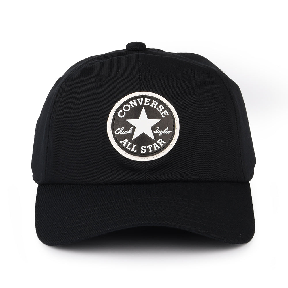 Gorra de béisbol Chuck Patch Recycled de Converse - Negro