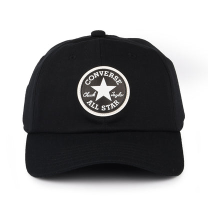 Gorra de béisbol Chuck Patch Recycled de Converse - Negro
