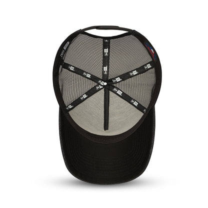 Gorra Trucker 9FORTY A-Frame MLB Black On Black L.A. Dodgers de New Era - Negro