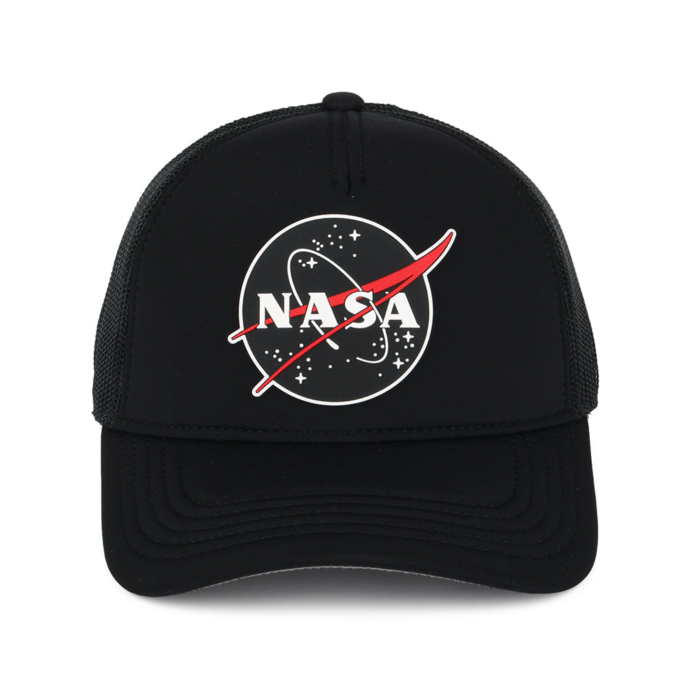 Gorra Trucker Riptide Valin de NASA - Negro
