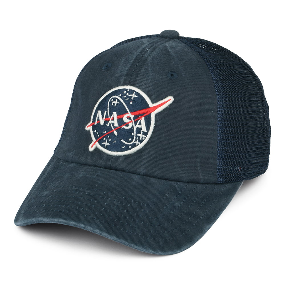 Gorra Trucker Raglan Bones de NASA - Azul Marino