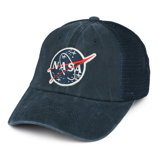 Gorra Trucker Raglan Bones de NASA - Azul Marino