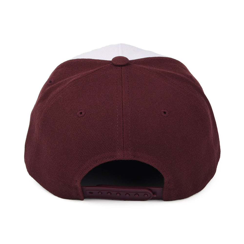 Gorra Snapback Linwood C NetPlus MP de Brixton - Blanco-Caoba