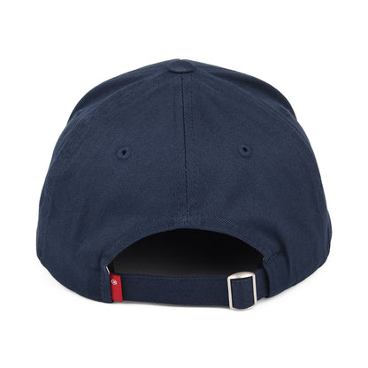 Gorra de béisbol Mid Batwing Flexfit con etiqueta lisa de Levi's - Azul Marino