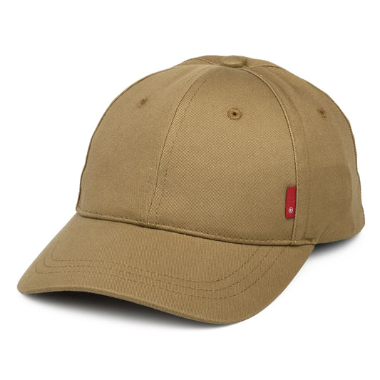 Gorra de béisbol Classic Twill Red Tab con etiqueta lisa de Levi's - Marrón
