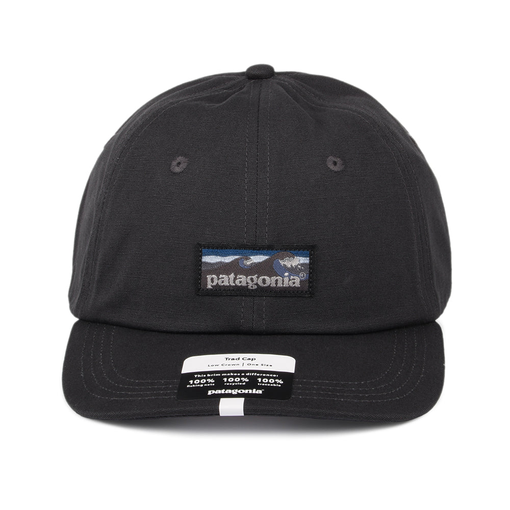 Gorra de béisbol Boardshort Label Trad de Patagonia - Gris Oscuro