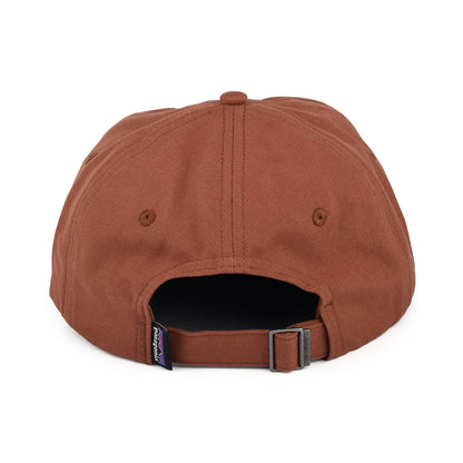 Gorra de béisbol P-6 Label de algodón orgánico de Patagonia - Terracota