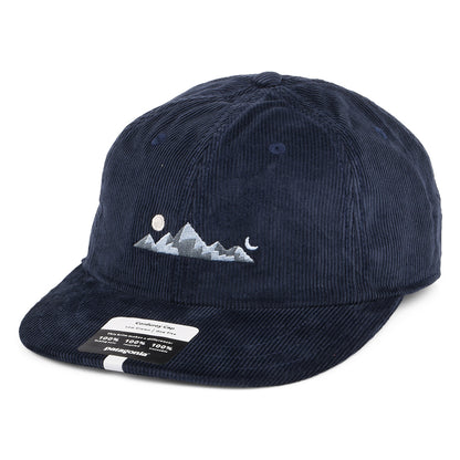 Gorra Snapback Spirited Seasons Skyline de pana de Patagonia - Azul Marino
