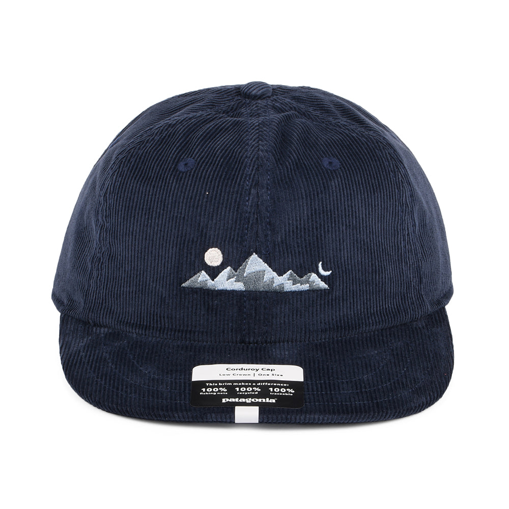 Gorra Snapback Spirited Seasons Skyline de pana de Patagonia - Azul Marino