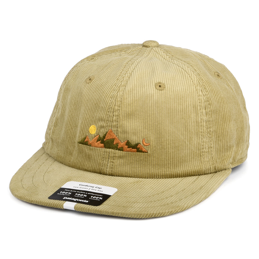 Gorra Snapback Spirited Seasons Skyline de pana de Patagonia - Kaki