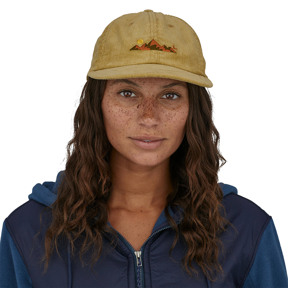 Gorra Snapback Spirited Seasons Skyline de pana de Patagonia - Kaki
