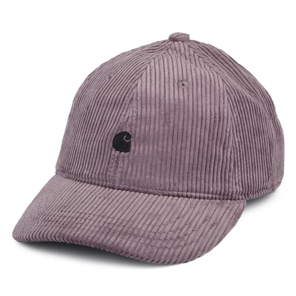 Gorra de béisbol Harlem de pana de Carhartt WIP - Morado Claro