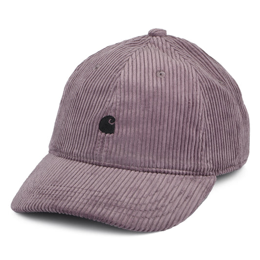 Gorra de béisbol Harlem de pana de Carhartt WIP - Morado Claro
