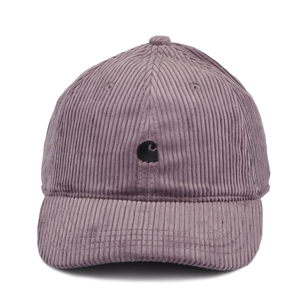 Gorra de béisbol Harlem de pana de Carhartt WIP - Morado Claro