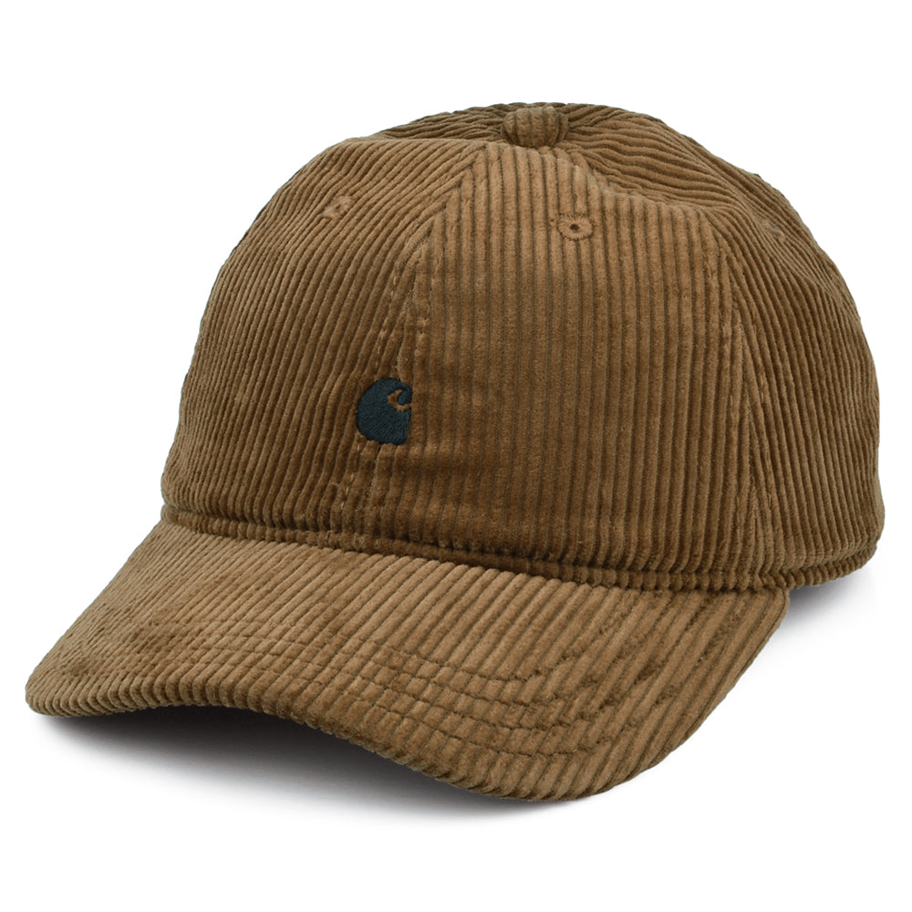 Gorra de béisbol Harlem de pana de Carhartt WIP - Marrón-Negro