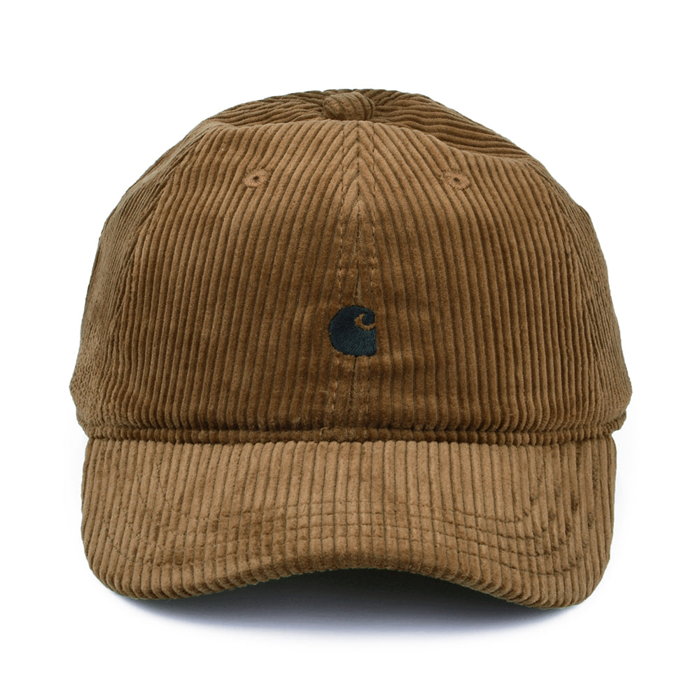 Gorra de béisbol Harlem de pana de Carhartt WIP - Marrón-Negro