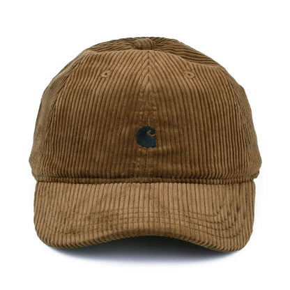 Gorra de béisbol Harlem de pana de Carhartt WIP - Marrón-Negro