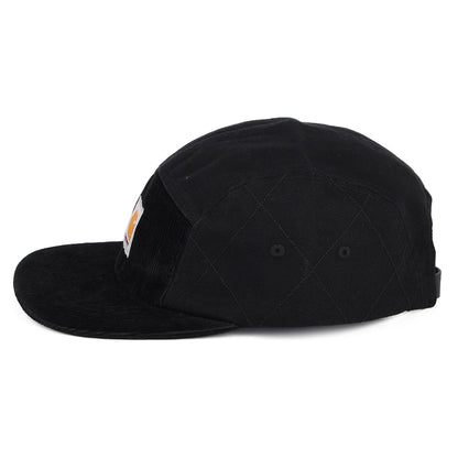 Gorra 5 paneles Kirby de algodón orgánico de Carhartt WIP - Negro